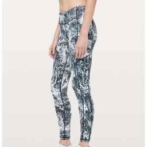 Lululemon Speed Up Tight 28" Luxtreme Wildwood Multi Print Leggings Women's 4